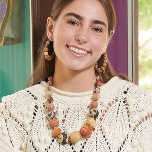 Kantha Desertscape Necklace-style 2